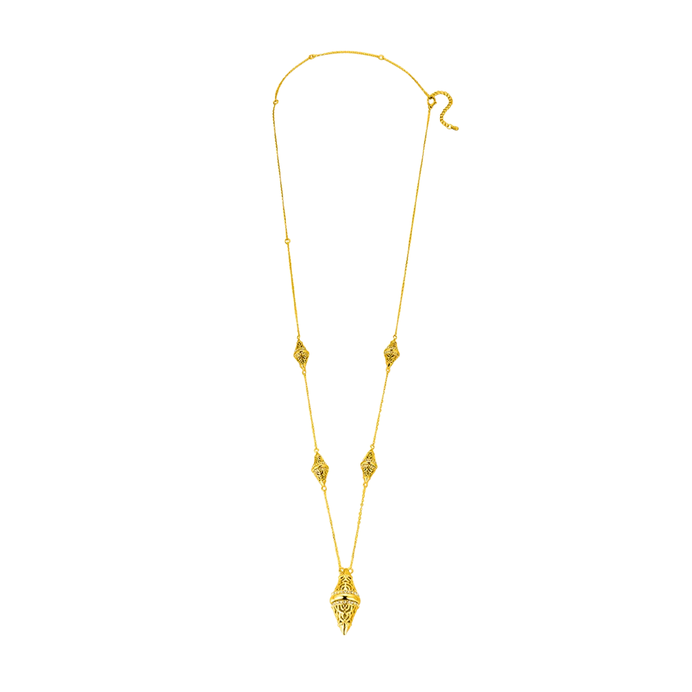 Lantern / Necklace Gold - Image 2
