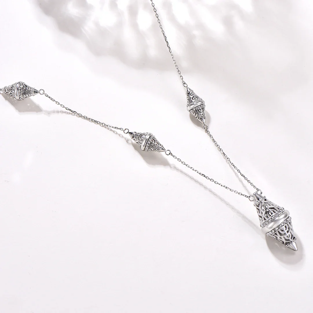Lantern / Necklace Silver - Image 3