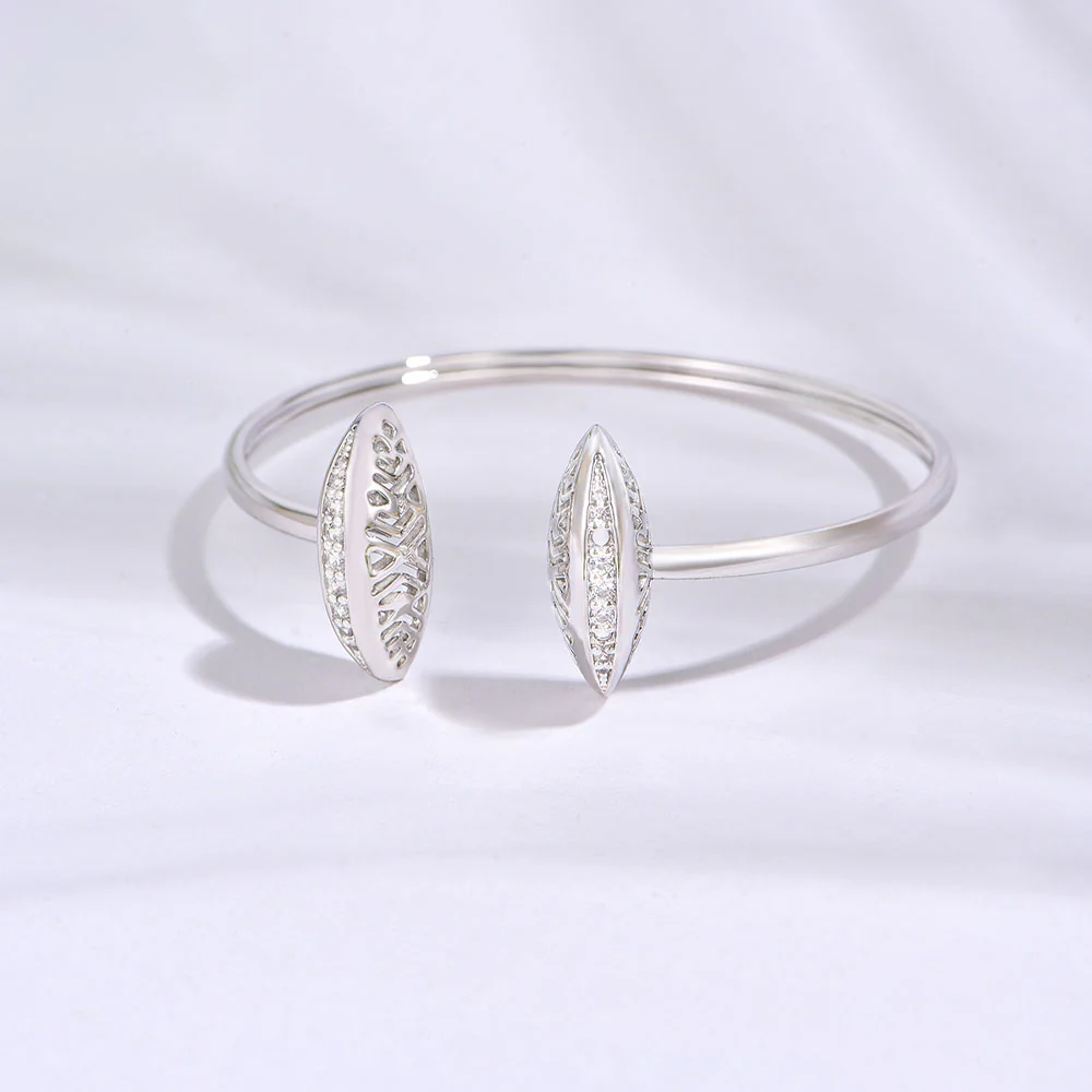 Leaf / Bangle Silver - Image 2