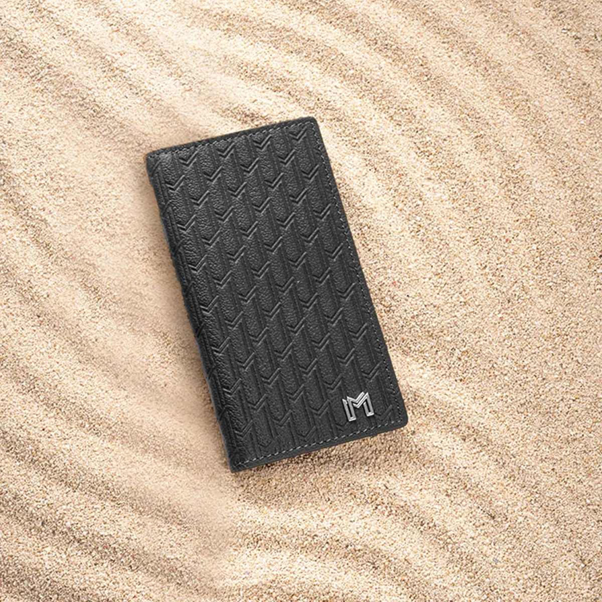 Camel Leather Black & Tan / Silver - Image 6