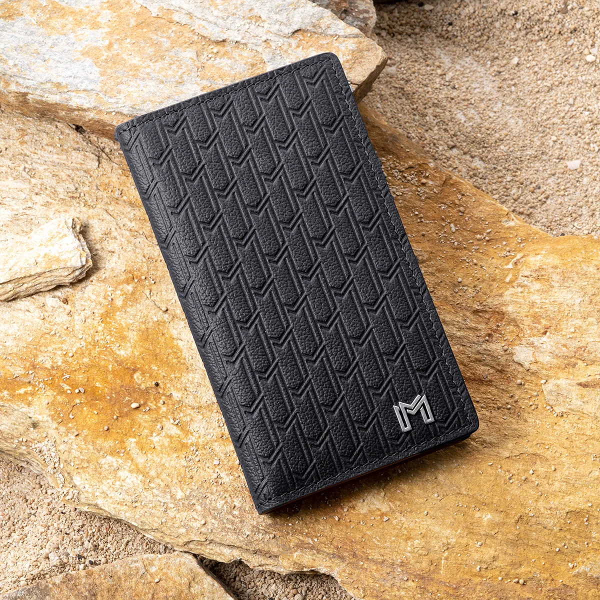 Camel Leather Black / Silver - Image 4