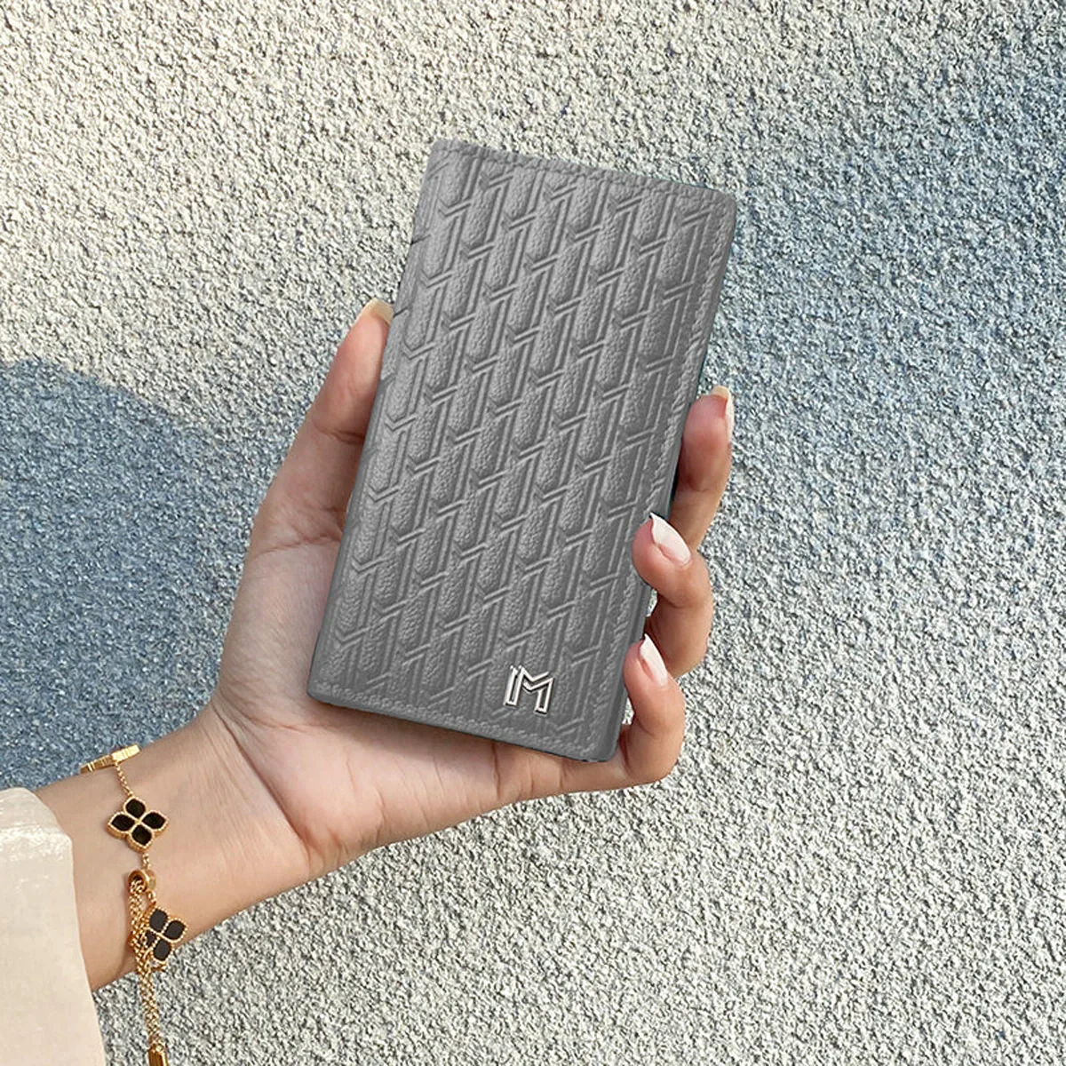Camel Leather Grey / Silver - Image 7