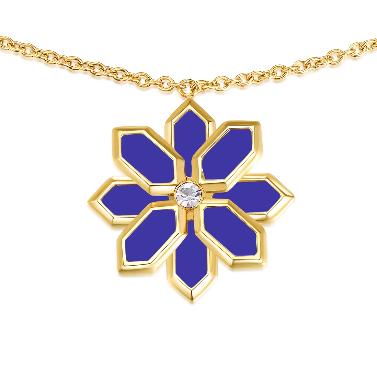 Lotus / Bracelet Blue Gold - Image 2