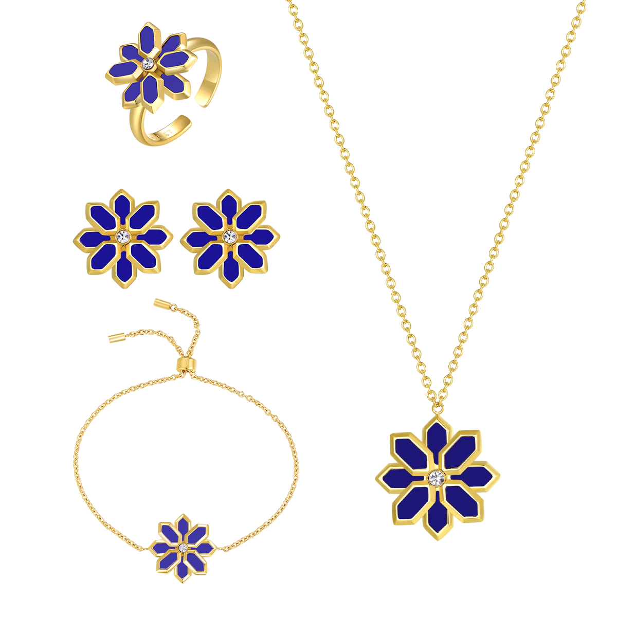 Lotus / Set Blue Gold