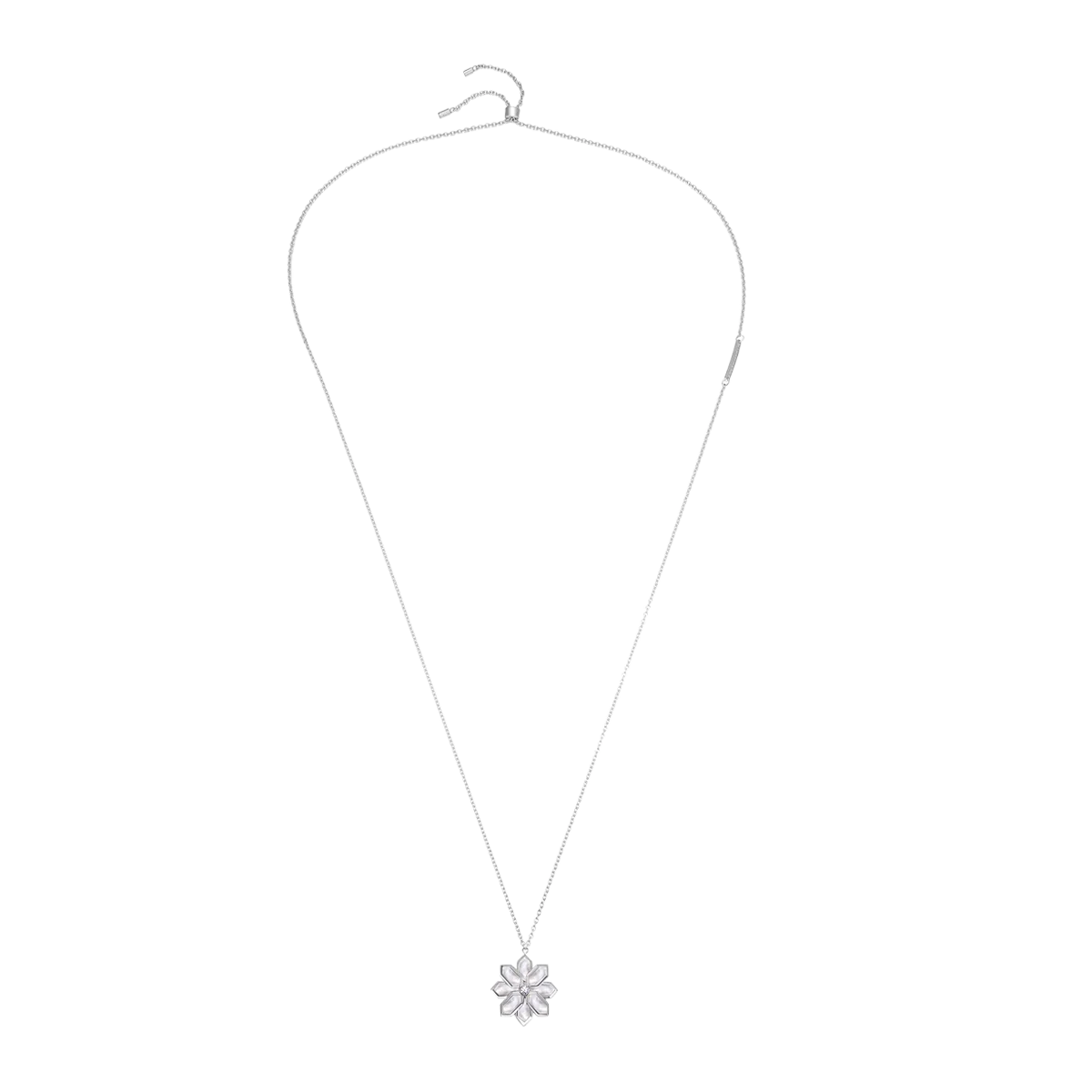 Lotus / Necklace Pearl Silver - Image 3