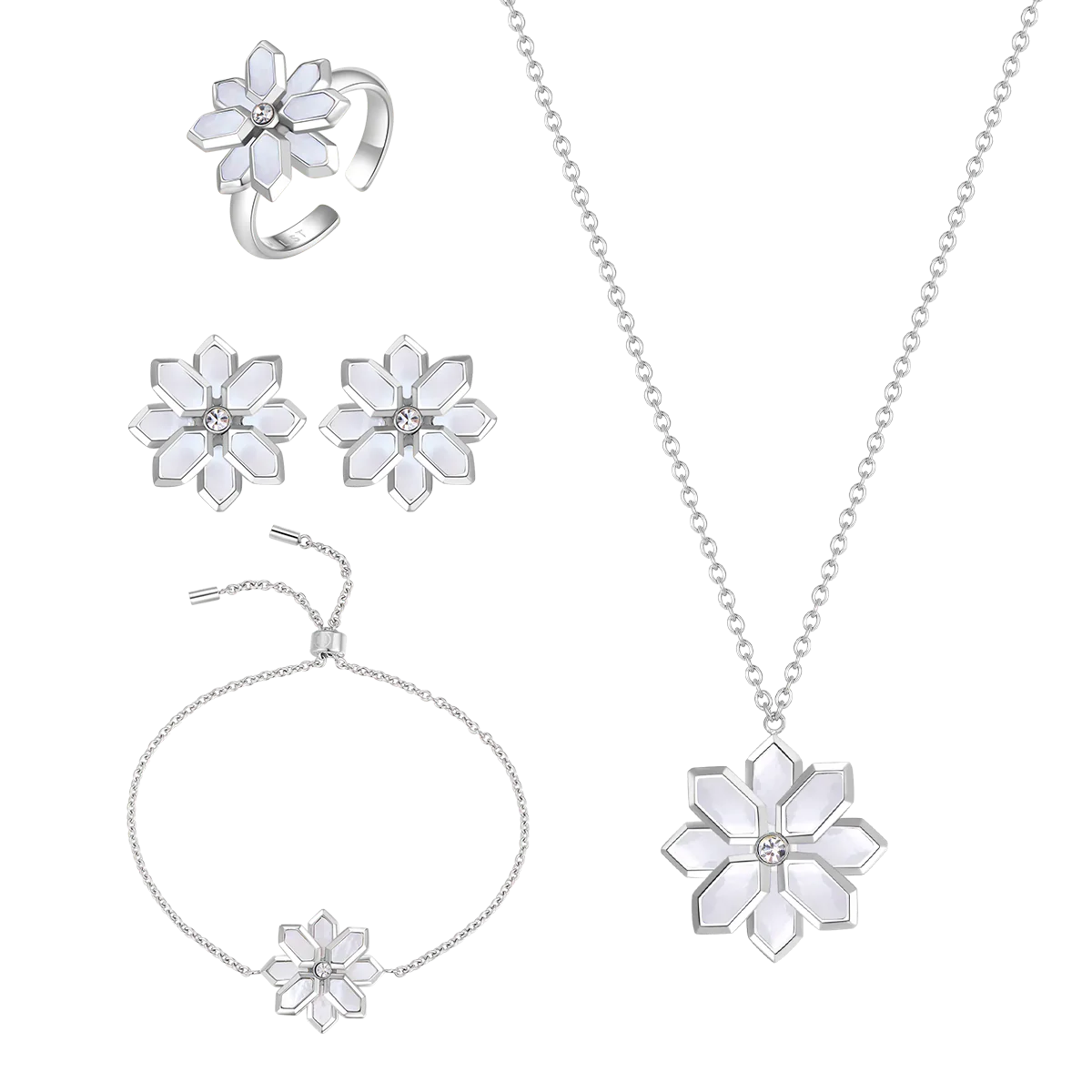Lotus / Set Pearl Silver
