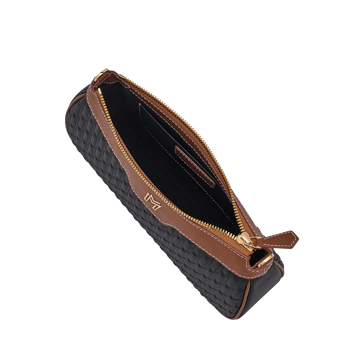 Mahra Handbag / Black & Tan - Image 4