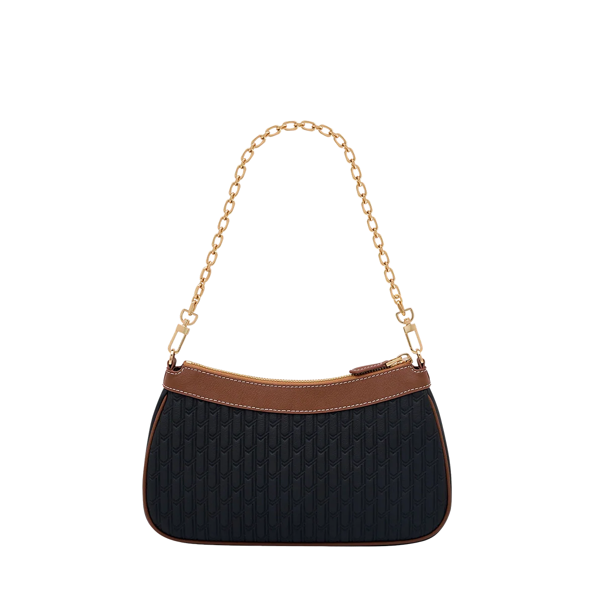 Mahra Handbag / Black & Tan - Image 8