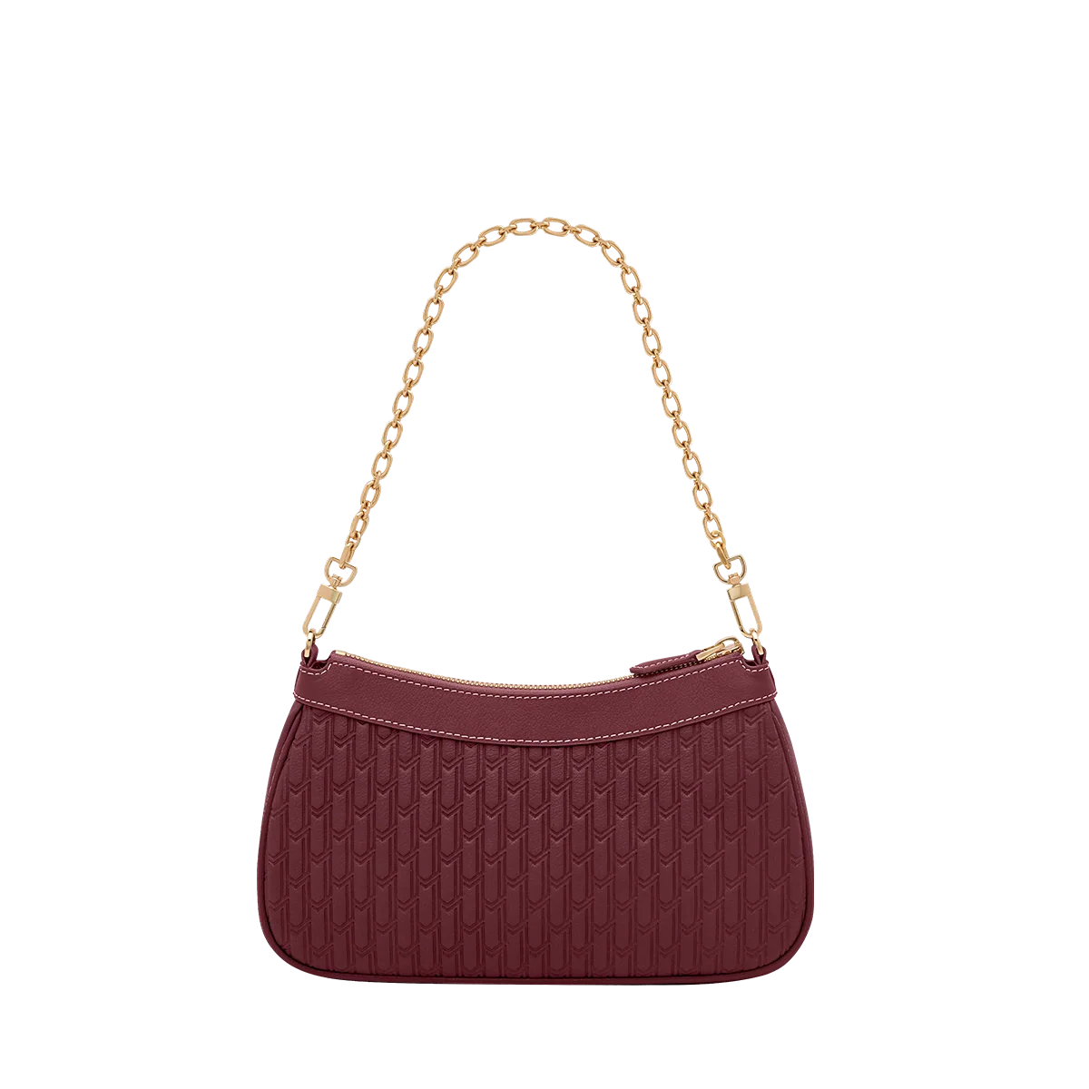 Mahra Handbag / Burgundy - Image 8
