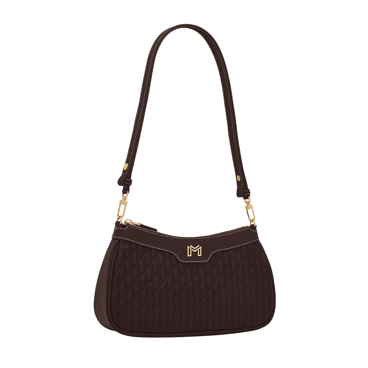 Mahra Handbag / Dark Brown - Image 9