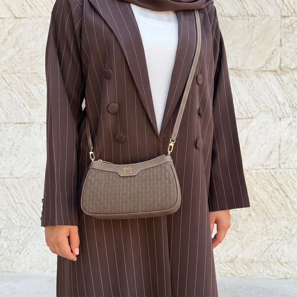 Mahra Handbag / Taupe - Image 7