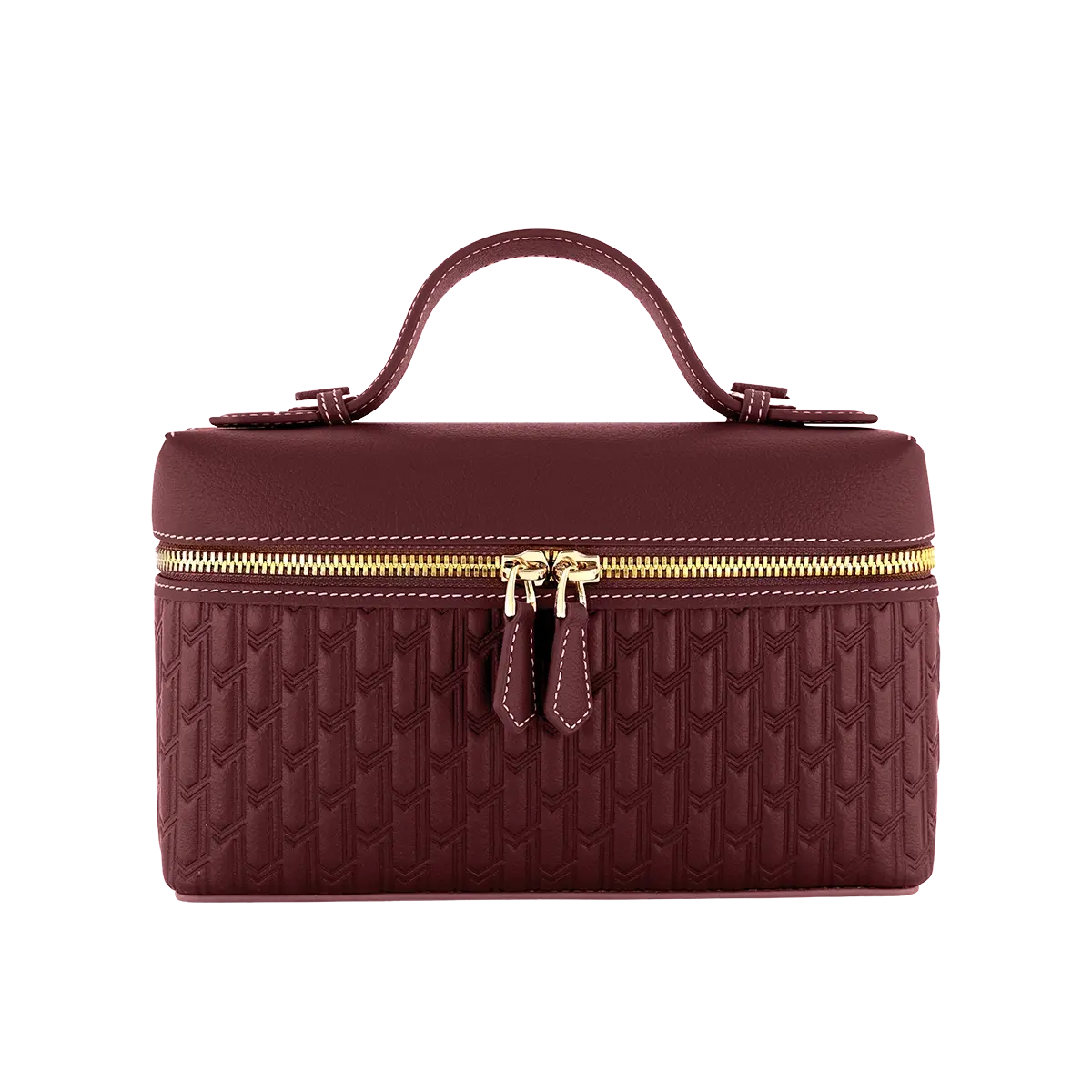 Maitha / Card Holder, Burgundy - Gift Set - Image 3
