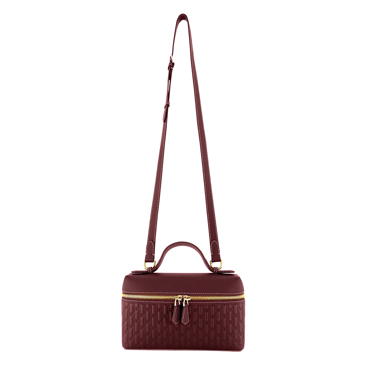 Maitha / Card Holder, Burgundy - Gift Set - Image 8