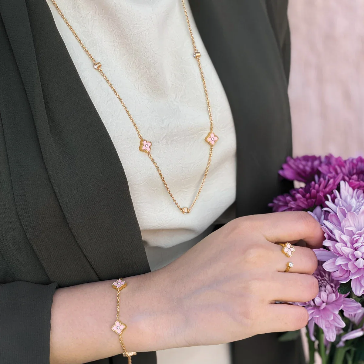 Mini Joory / Bracelet Baby Pink Gold - Image 5