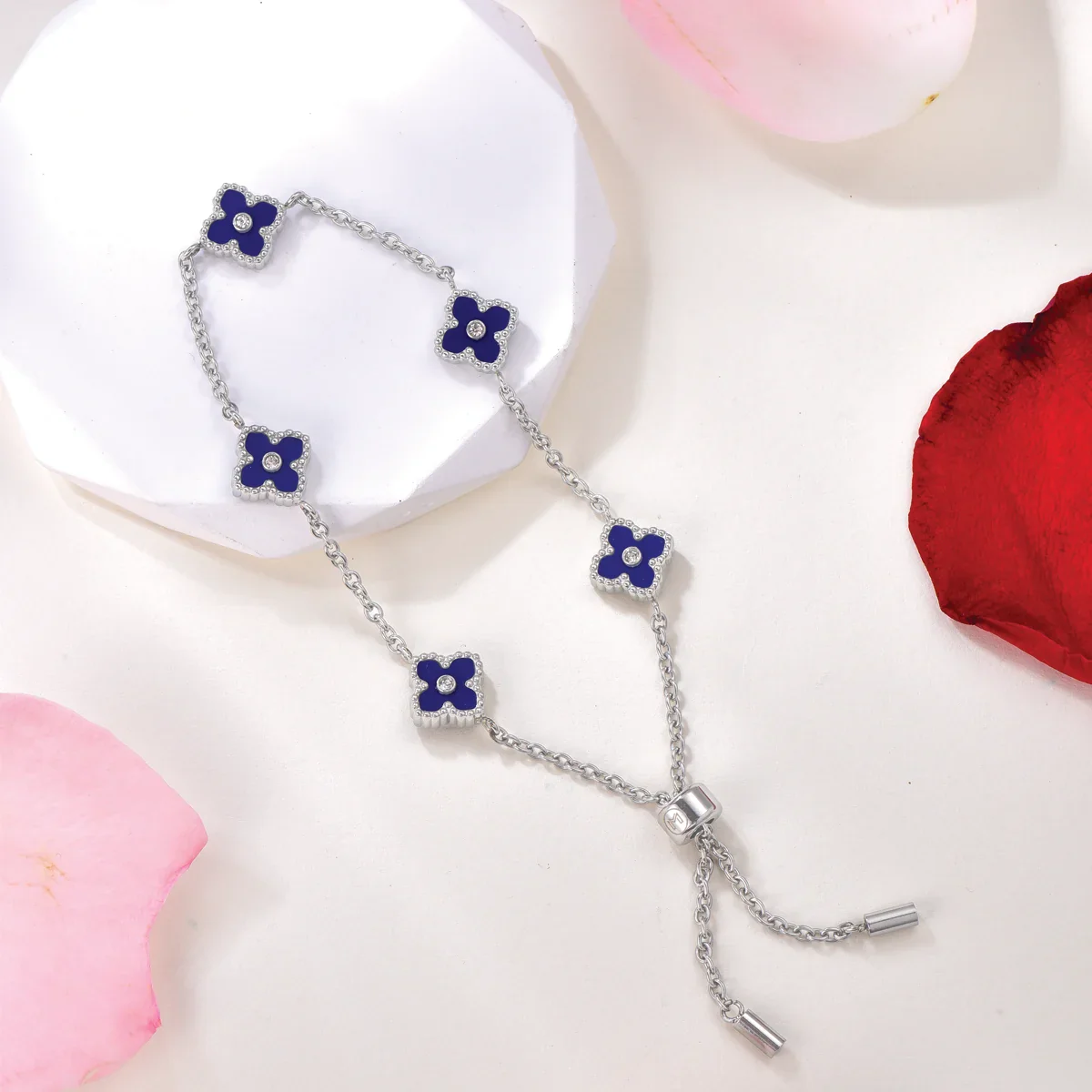 Mini Joory / Bracelet Blue Silver - Image 4