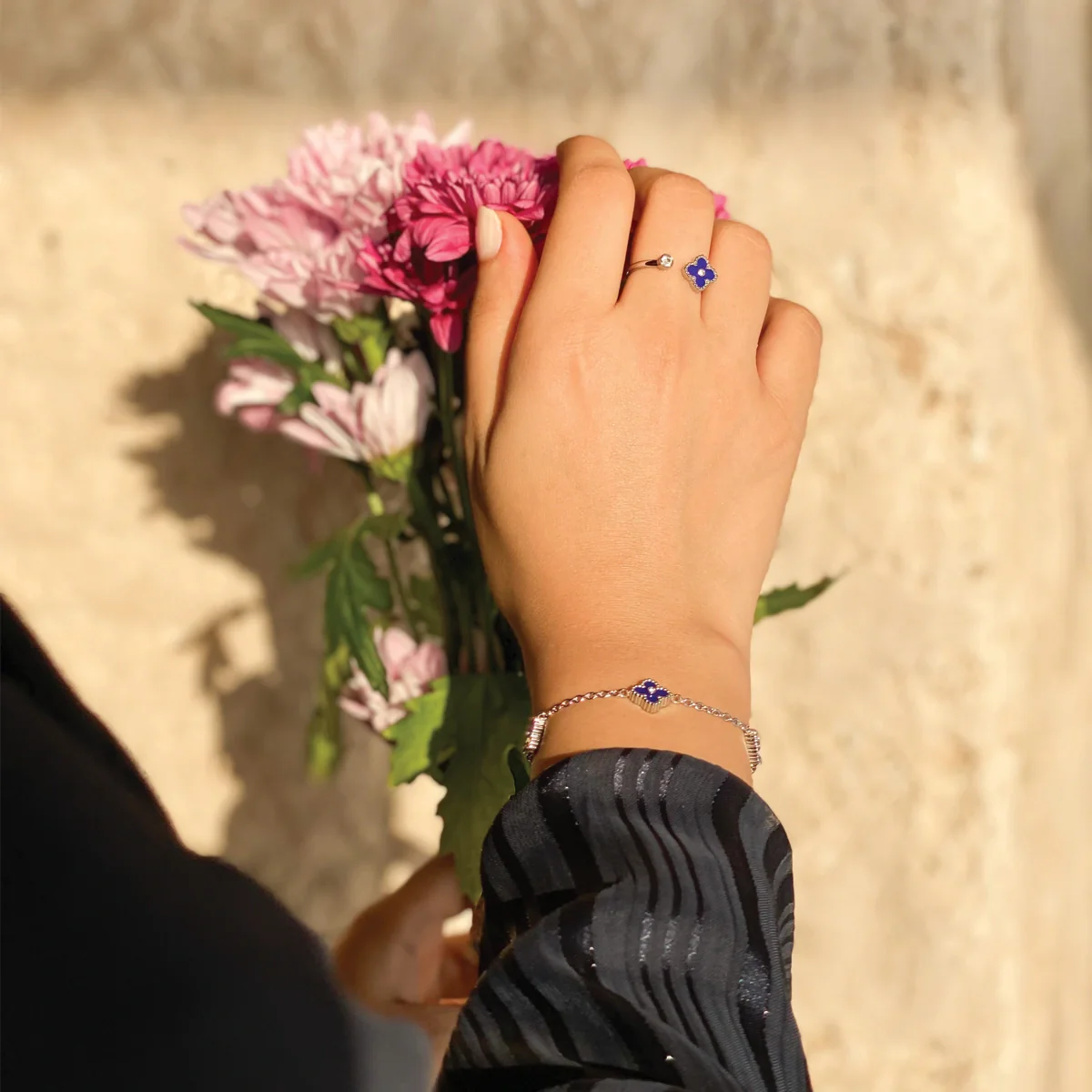 Mini Joory / Bracelet Blue Silver - Image 5