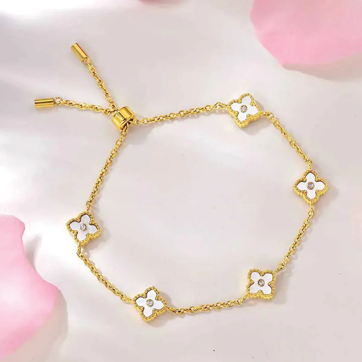 Mini Joory / Bracelet Pearl Gold - Image 3