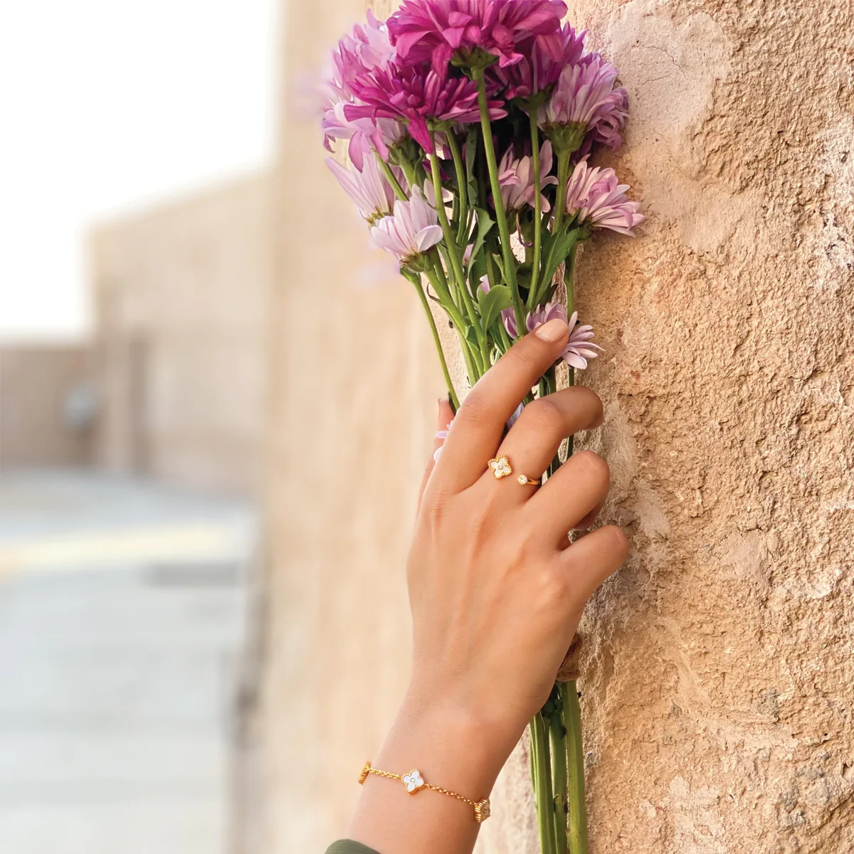 Mini Joory / Bracelet Pearl Gold - Image 7