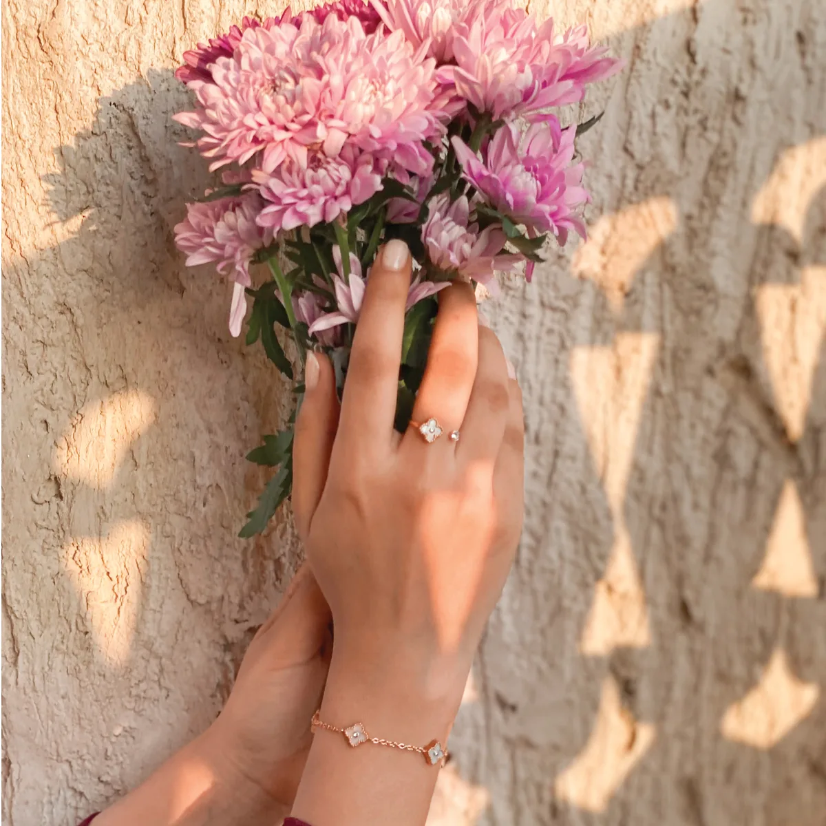 Mini Joory / Bracelet Pearl Rose Gold - Image 6