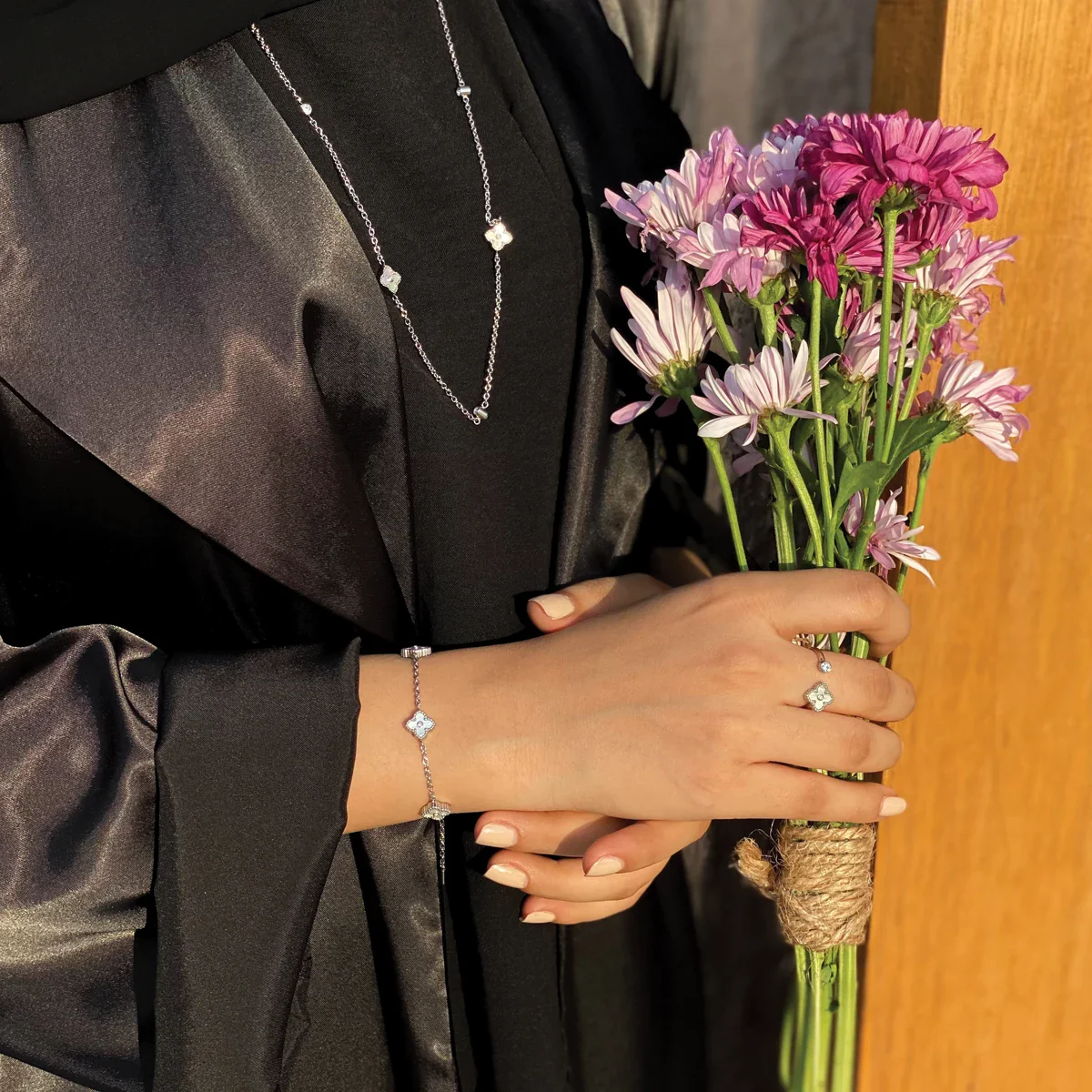 Mini Joory / Bracelet Pearl Silver - Image 6