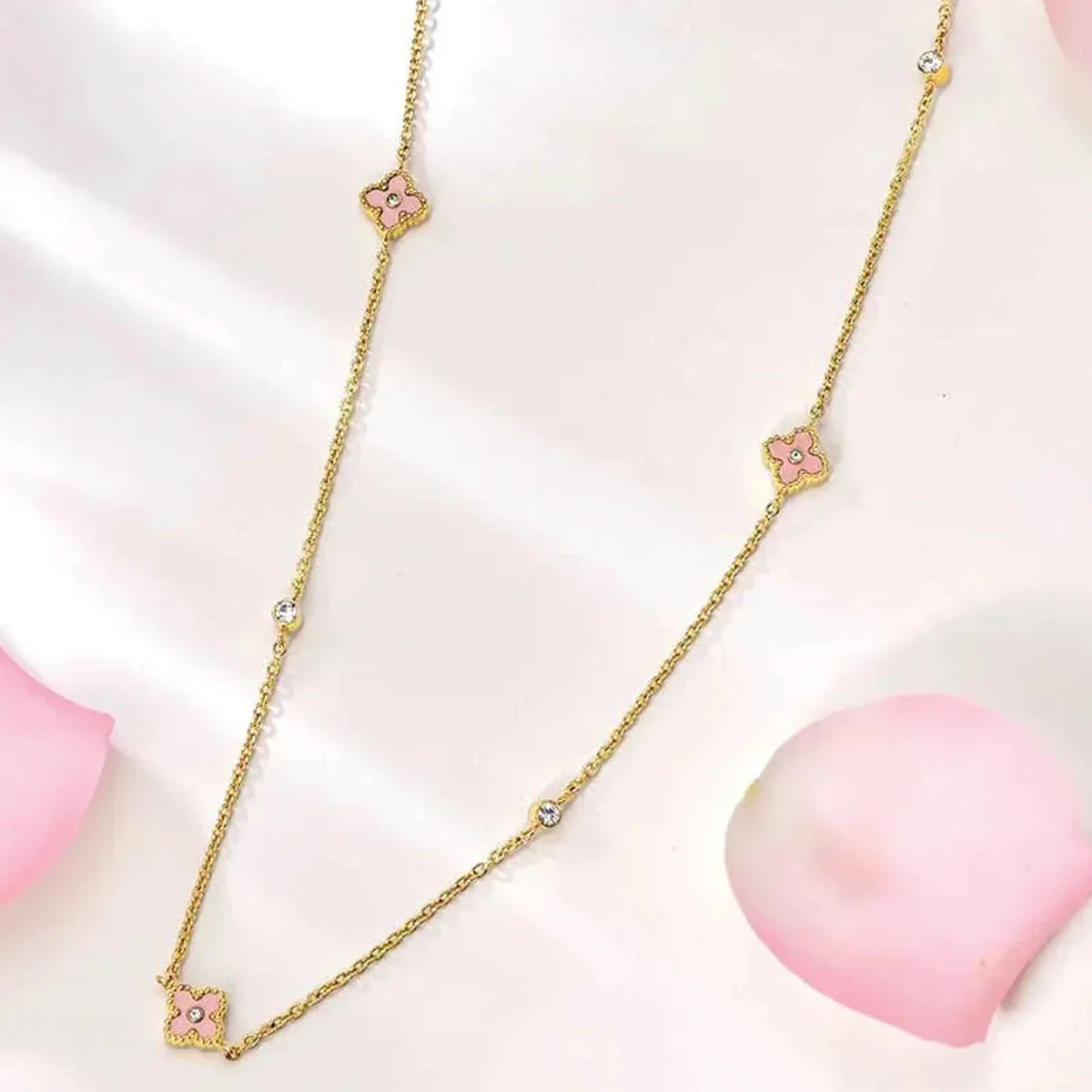 Mini Joory / Necklace Baby Pink Gold - Image 4
