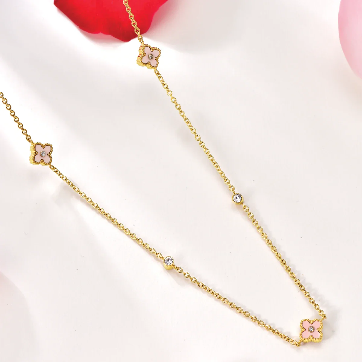 Mini Joory / Necklace Baby Pink Gold - Image 5