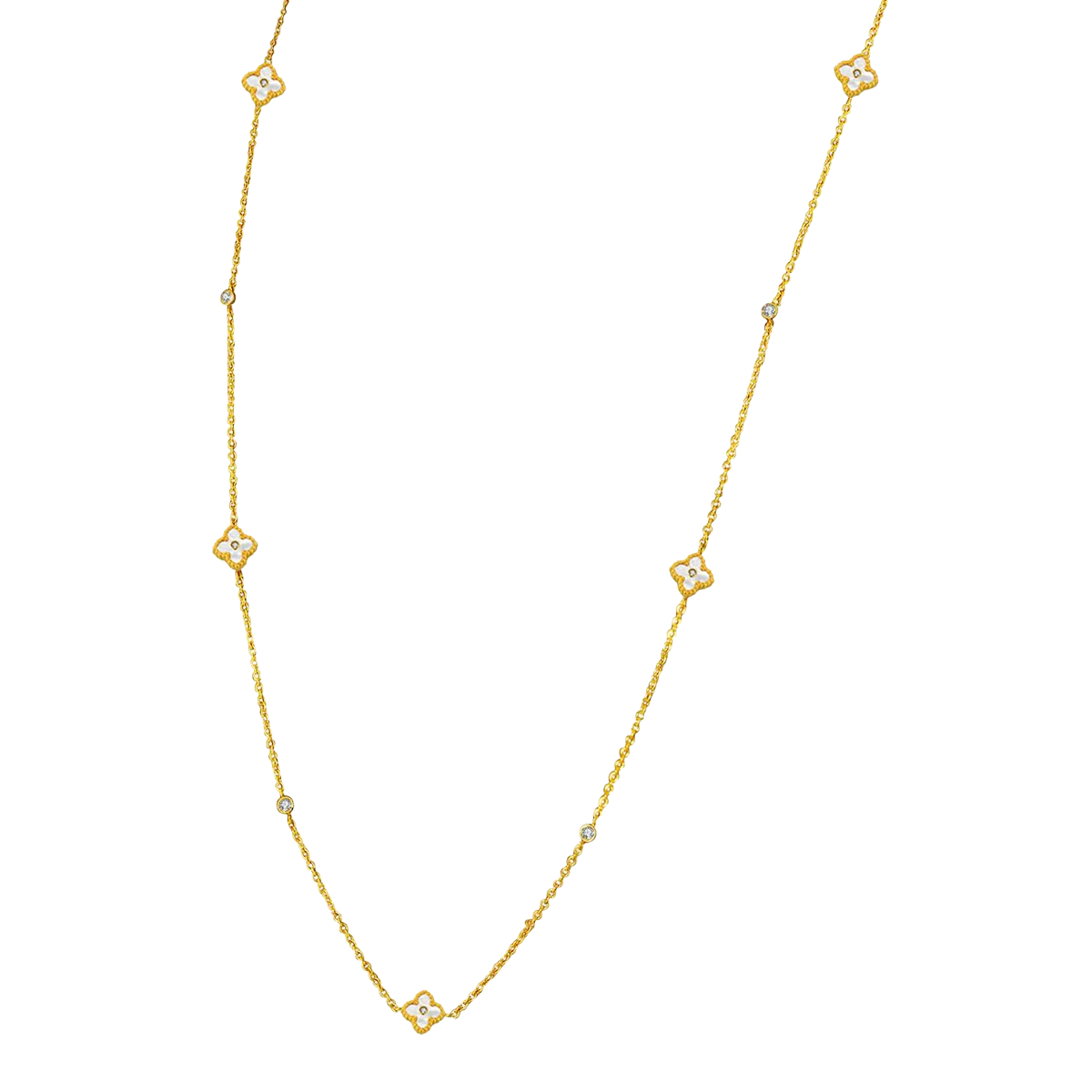 Mini Joory / Necklace Pearl Gold - Image 3