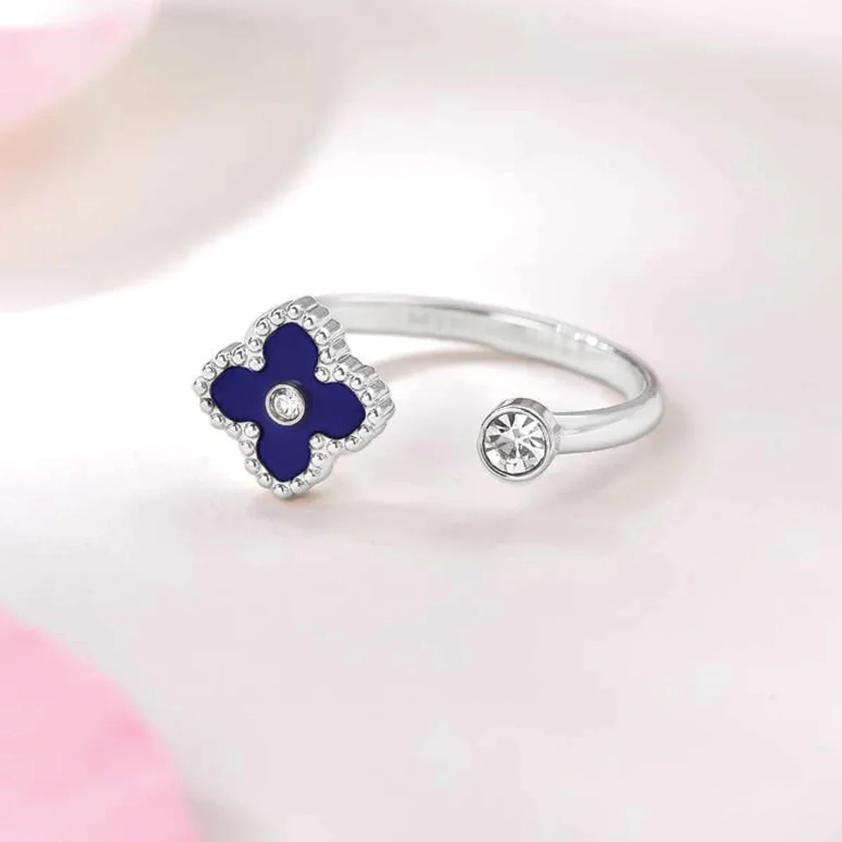 Mini Joory / Ring Blue Silver - Image 3