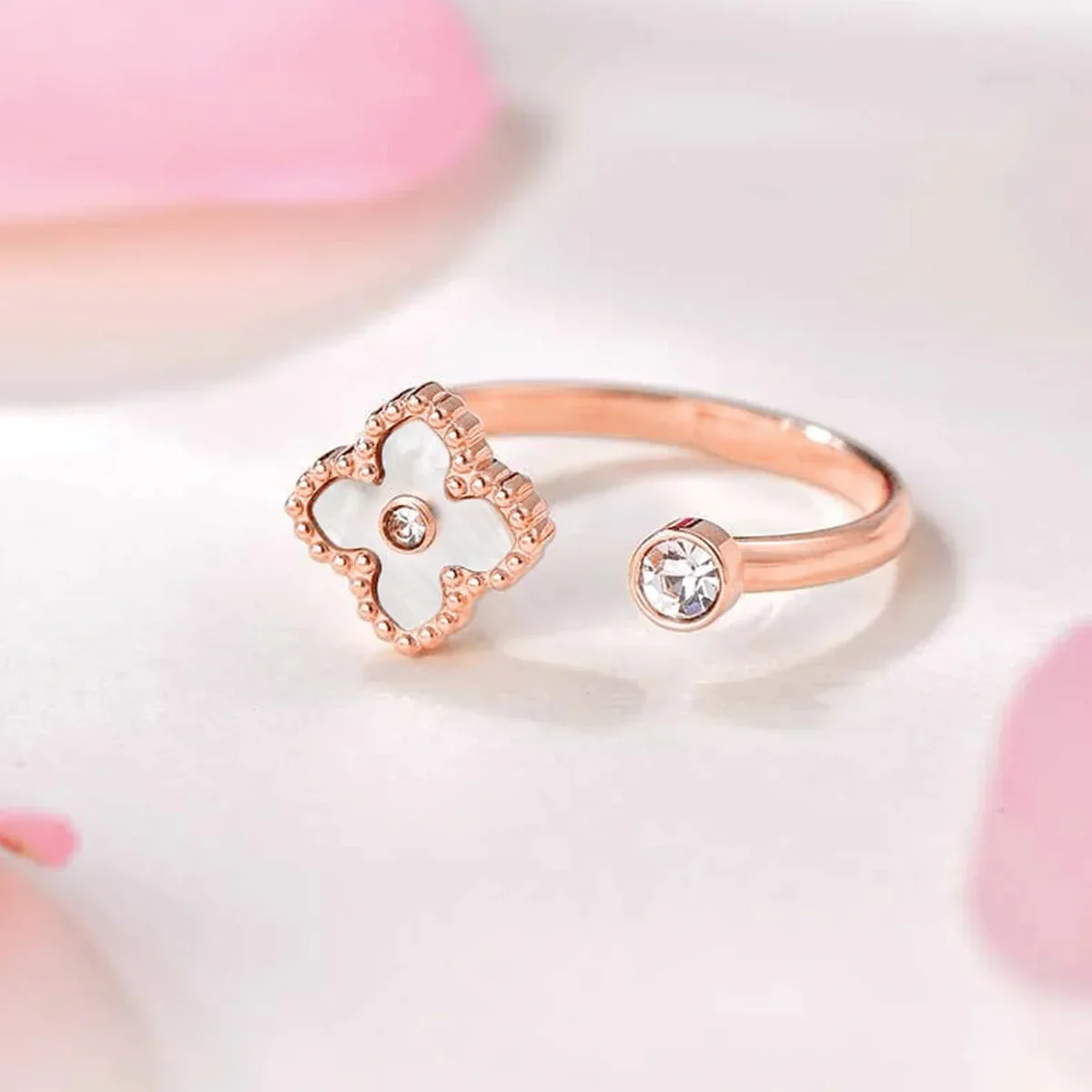 Mini Joory / Ring Pearl Rose Gold - Image 3