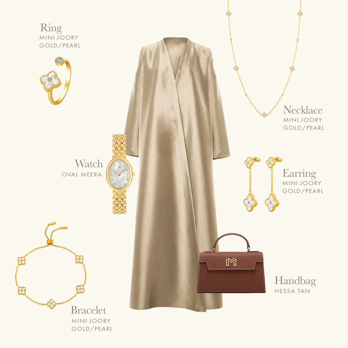 Mini Joory / Set Pearl Gold - Image 12