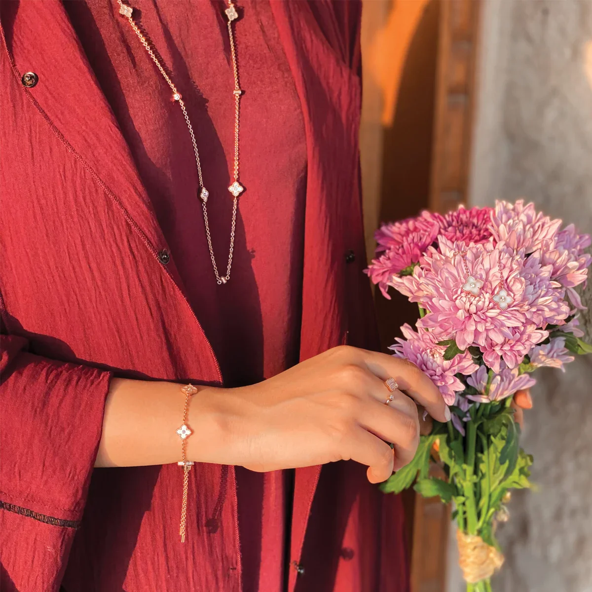 Mini Joory / Set Pearl Rose Gold - Image 11