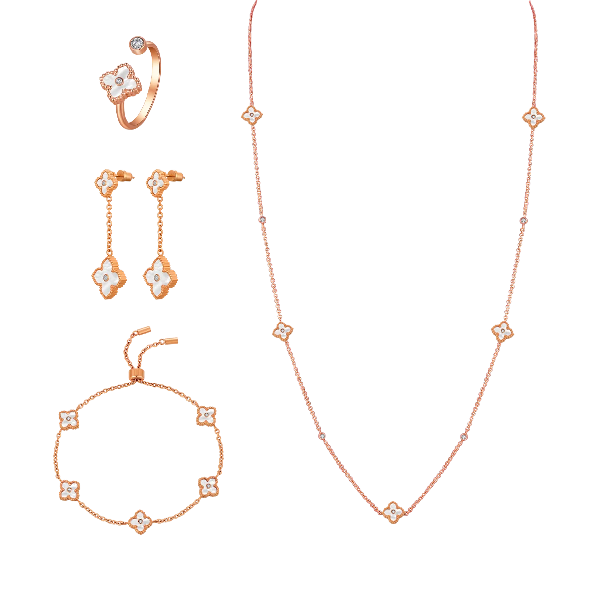 Mini Joory / Set Pearl Rose Gold - Image 6