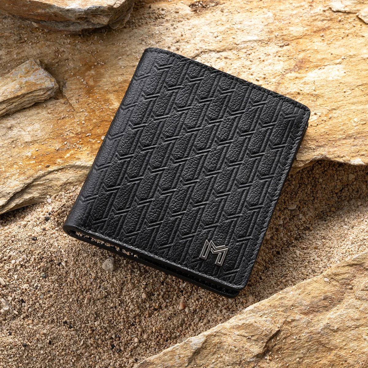 Camel Leather Black / Silver - Image 4