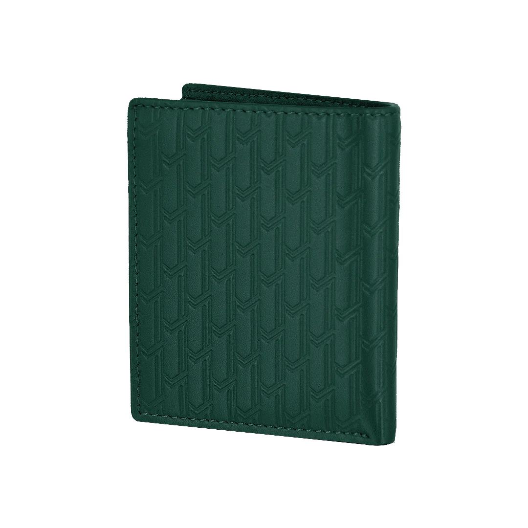 Italian Calfskin Leather Green / Gold - Image 3
