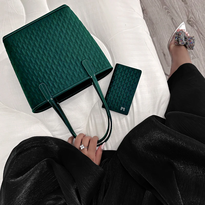 Mini Tote Bag / Green - Image 8