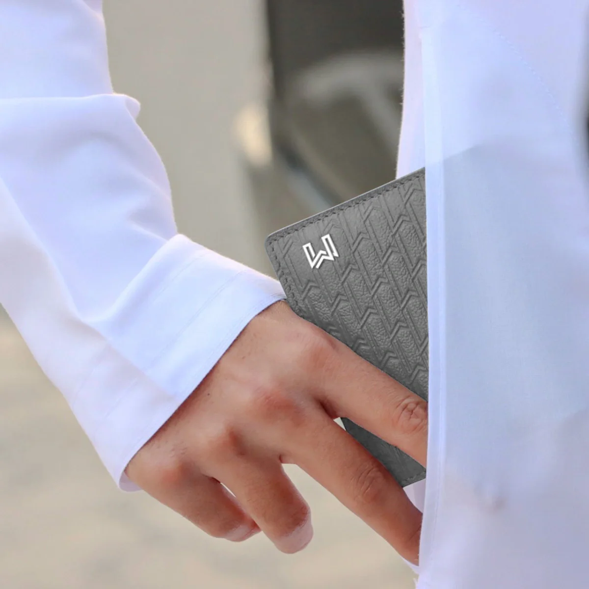 Camel Leather Grey / Silver - Image 7