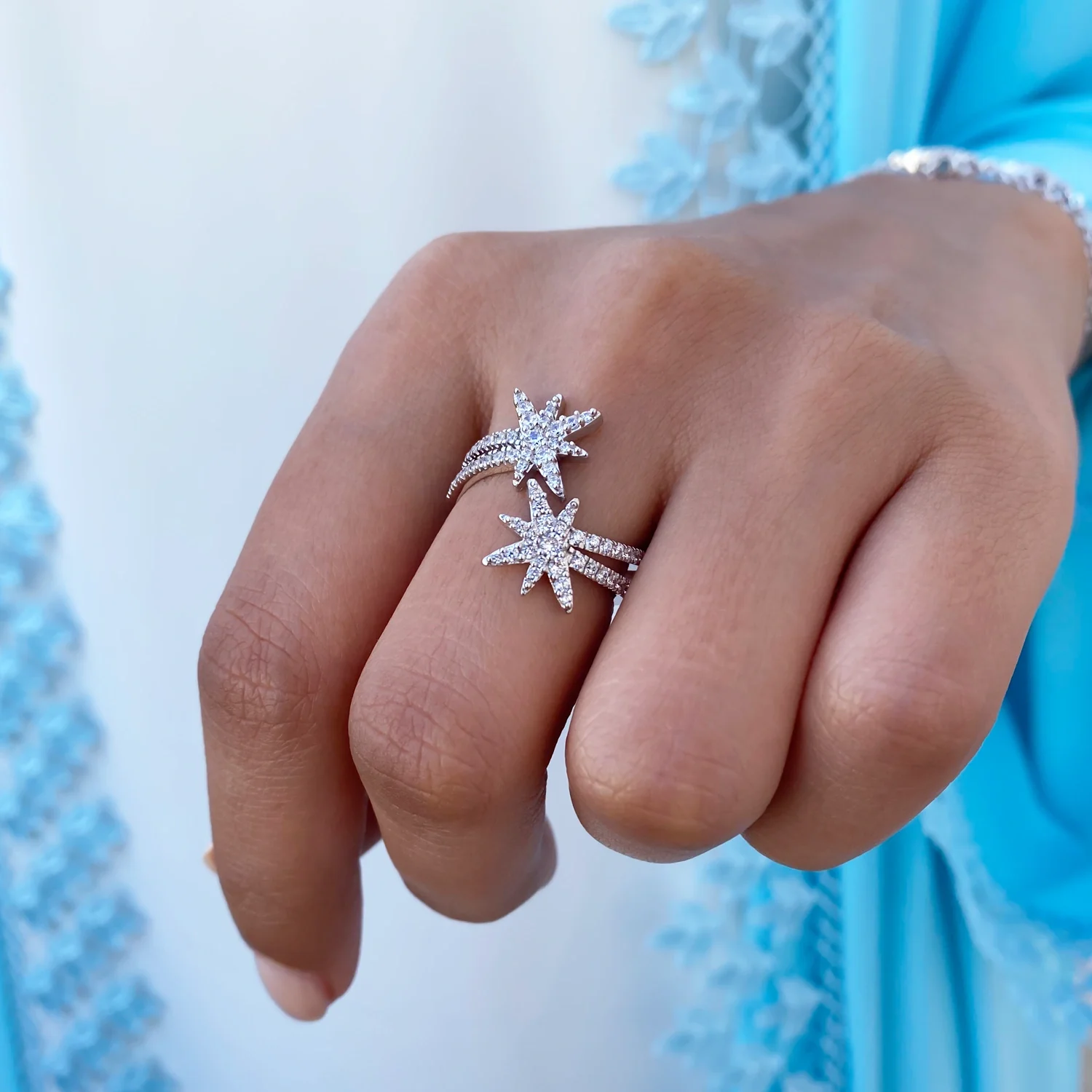 Moonstar / Double Ring Silver - Image 4