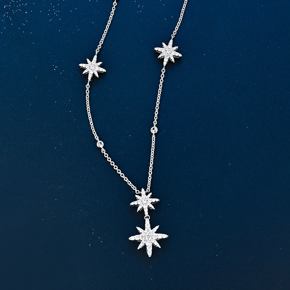 Moonstar / Multi Necklace Silver - Image 4