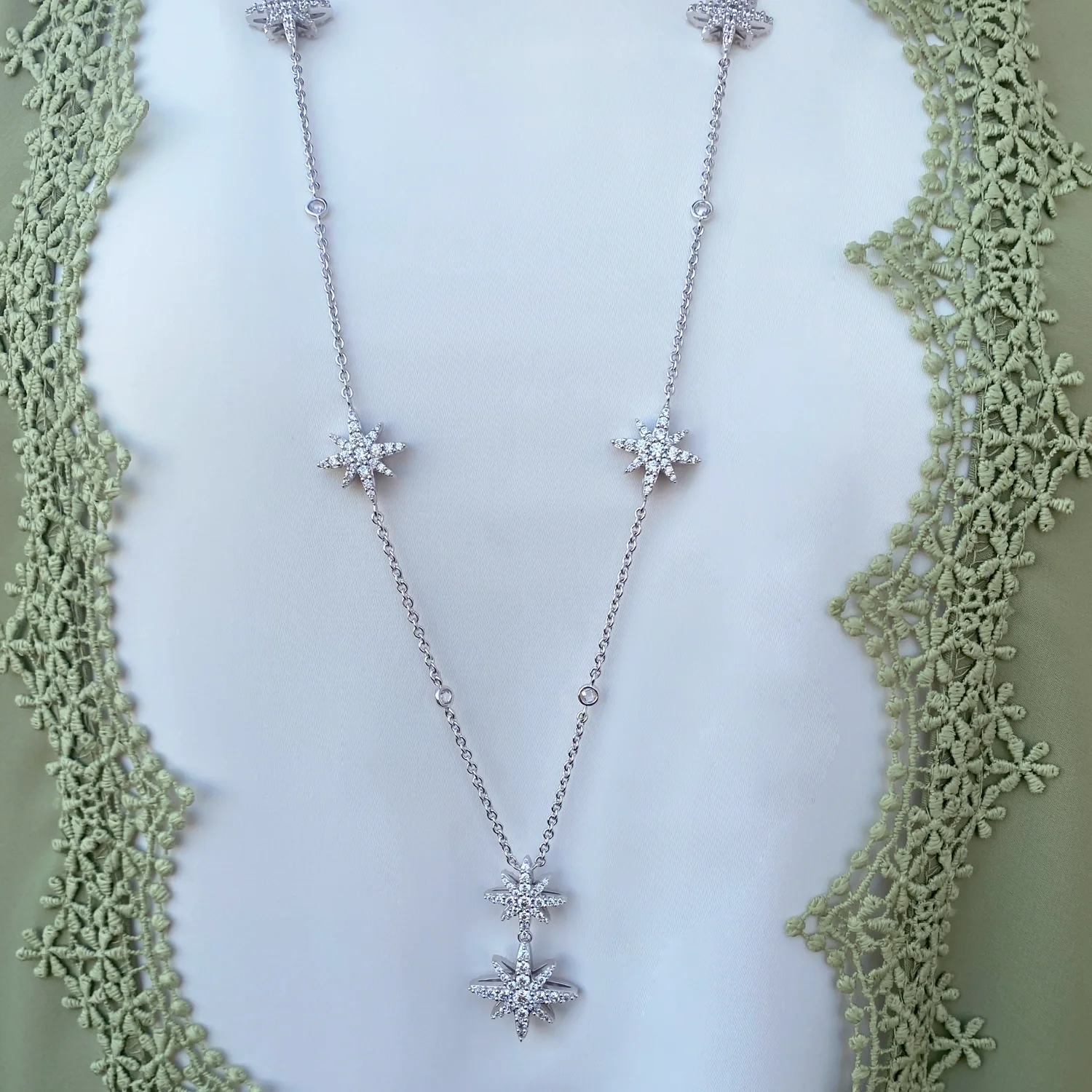 Moonstar / Multi Necklace Silver - Image 6