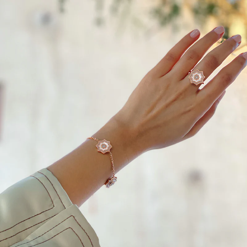Najm / Bracelet Pearl Rose Gold - Image 4