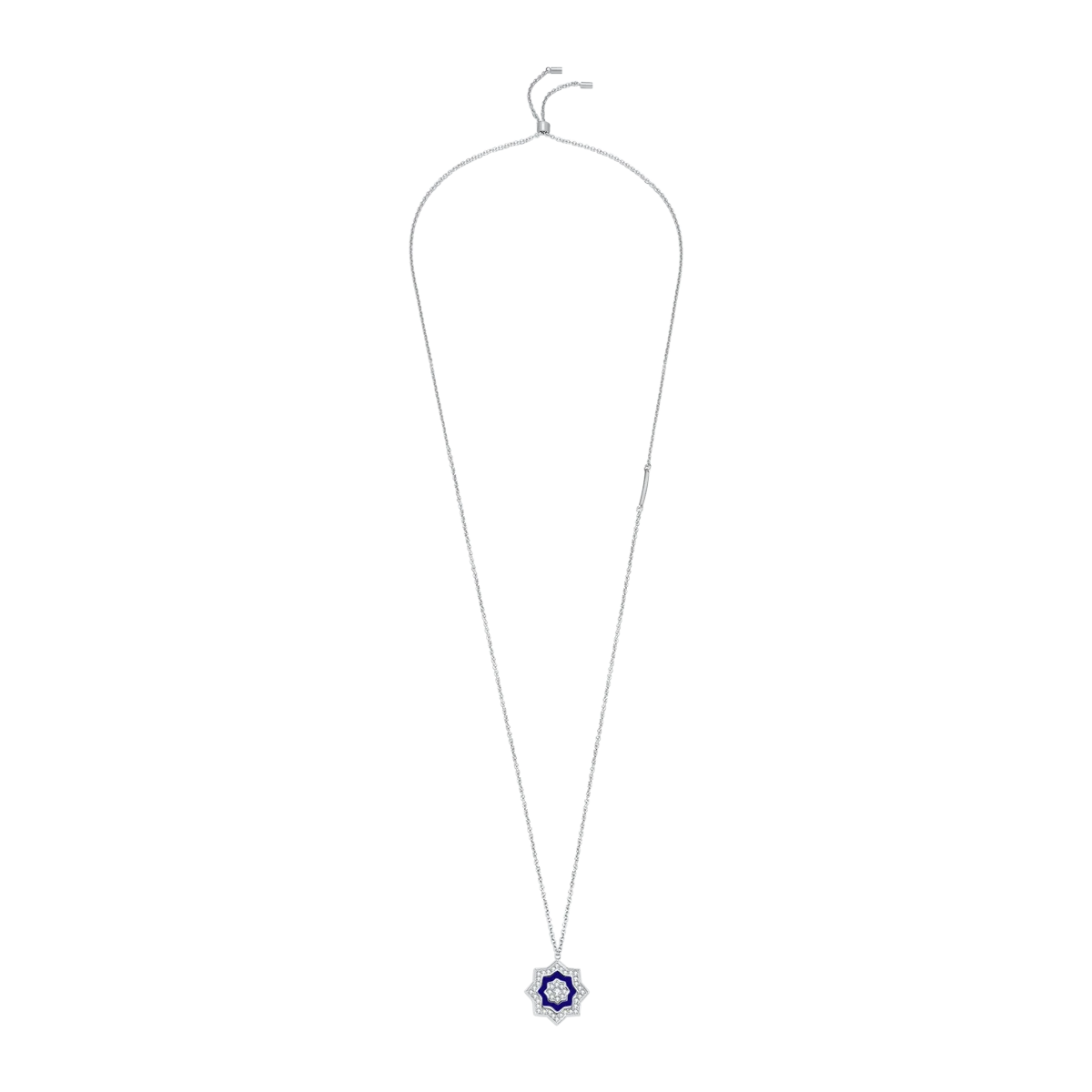 Najm / Necklace Blue Silver - Image 3