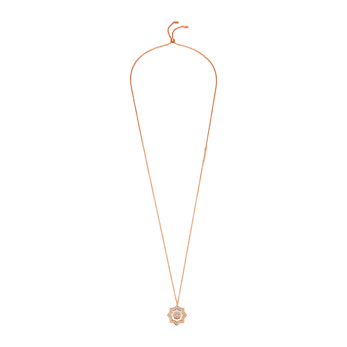 Najm / Necklace Pearl Rose Gold - Image 3