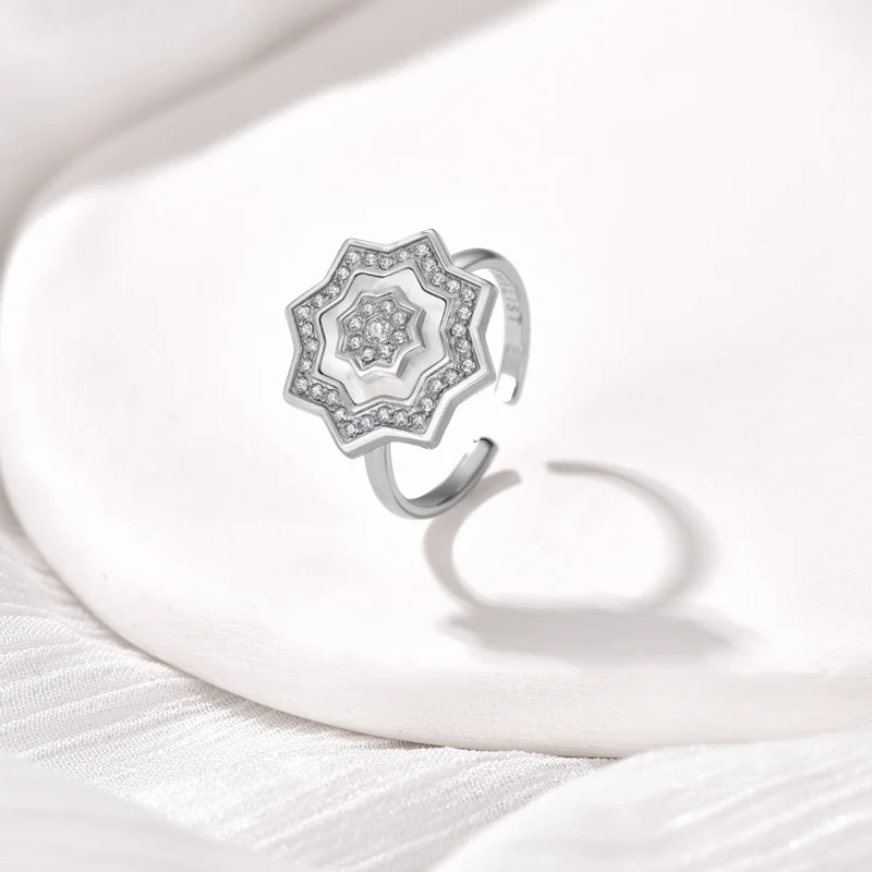 Najm / Ring Pearl Silver - Image 2