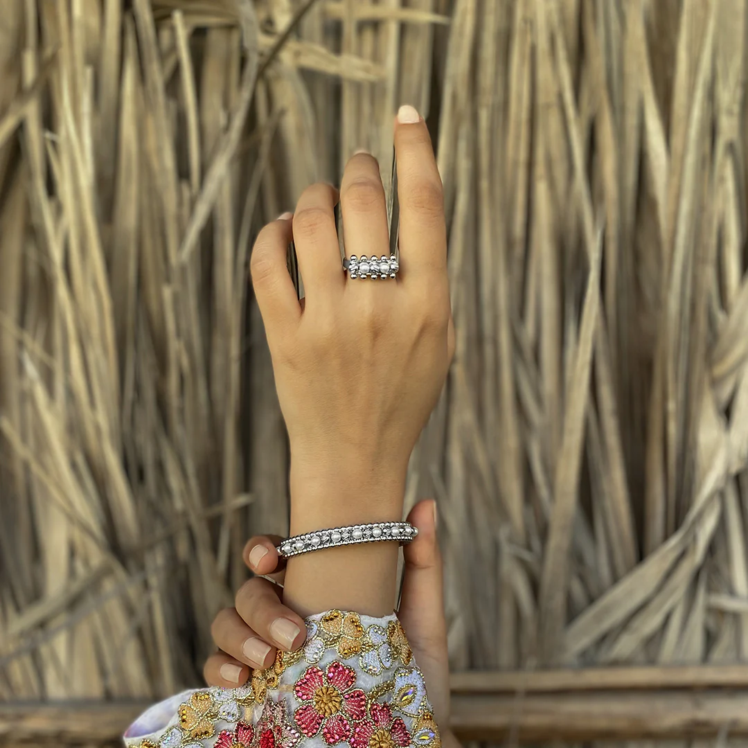 Sadaf / Bangle Pearl Silver - Image 4