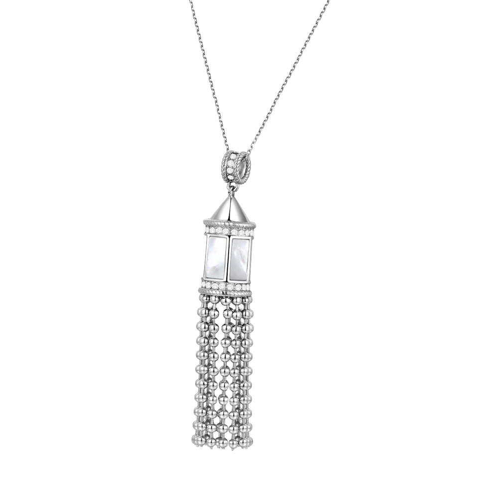 Sadaf / Necklace Pearl Silver - Image 2