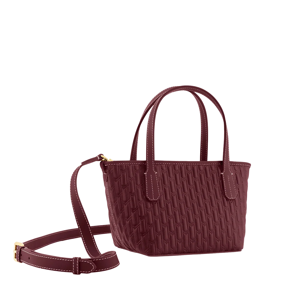 Shamma Handbag / Burgundy - Image 7