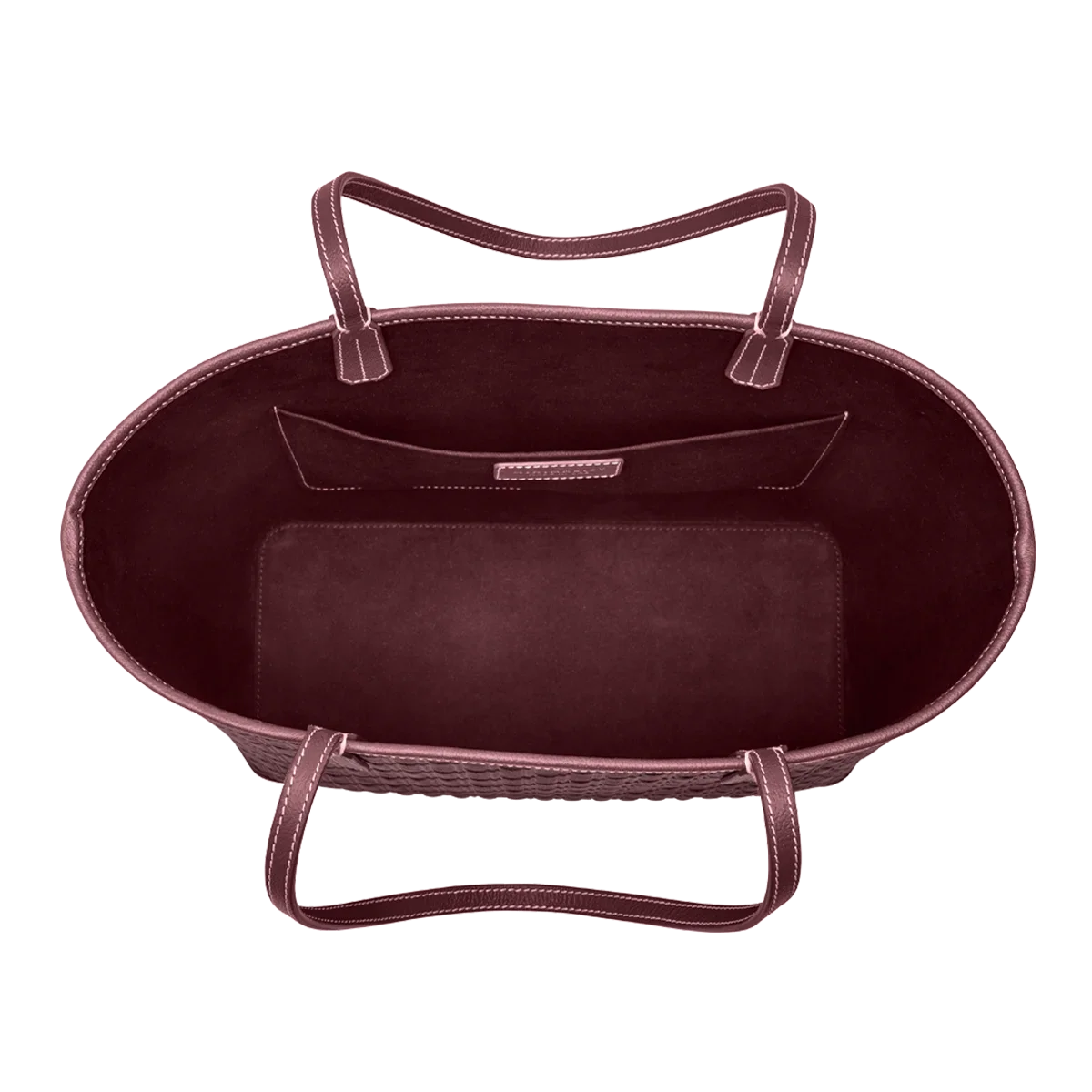 Travel Tote / Burgundy - Image 4