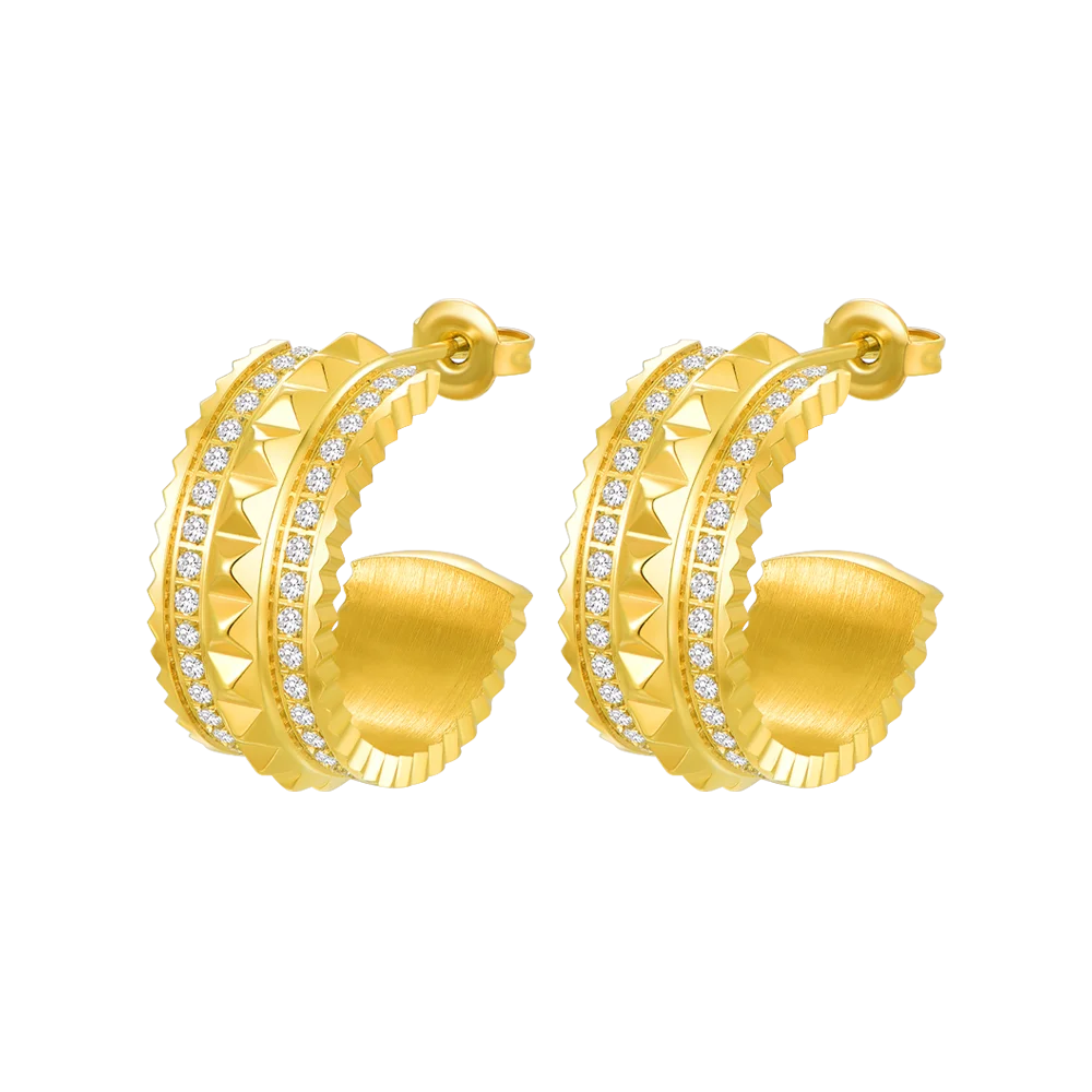 Shams / Earrings Gold