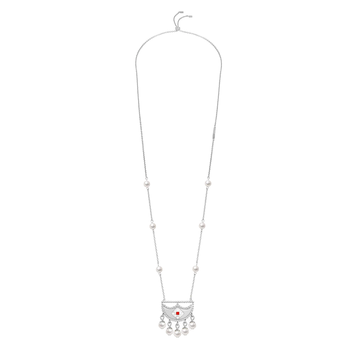 Shnaf / Necklace Pearl Silver - Image 3