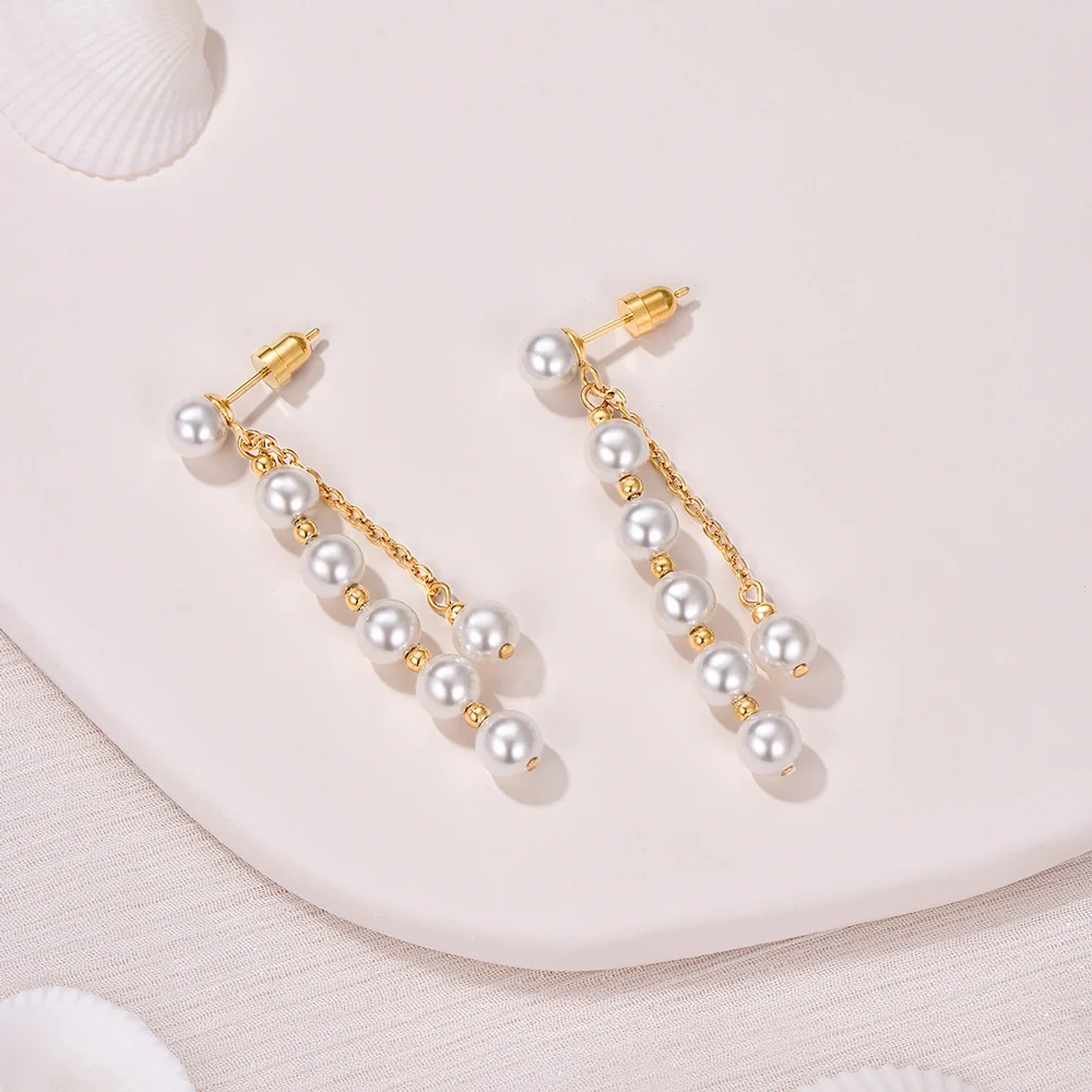 Symphony / Earrings Gold - Image 4
